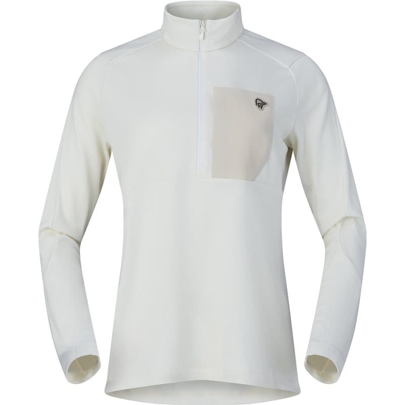 Norrøna Femund Warm1 Half-Zip W´s Snow White