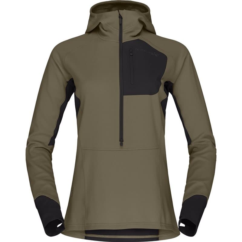 Norrøna Senja Warm1 Hood W´s Olive Night