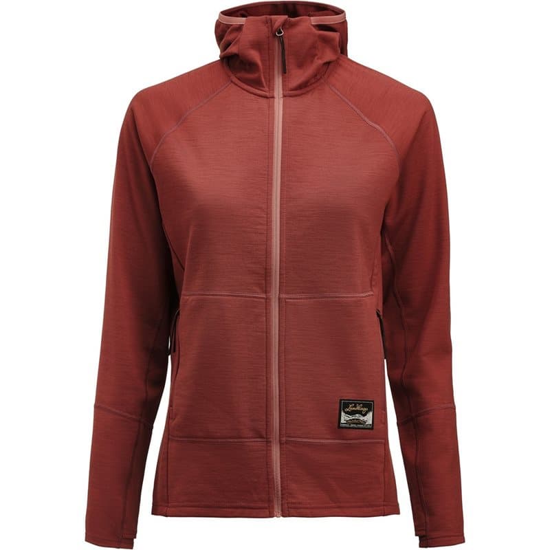 Lundhags Tived Merino HoodieW Rosewood