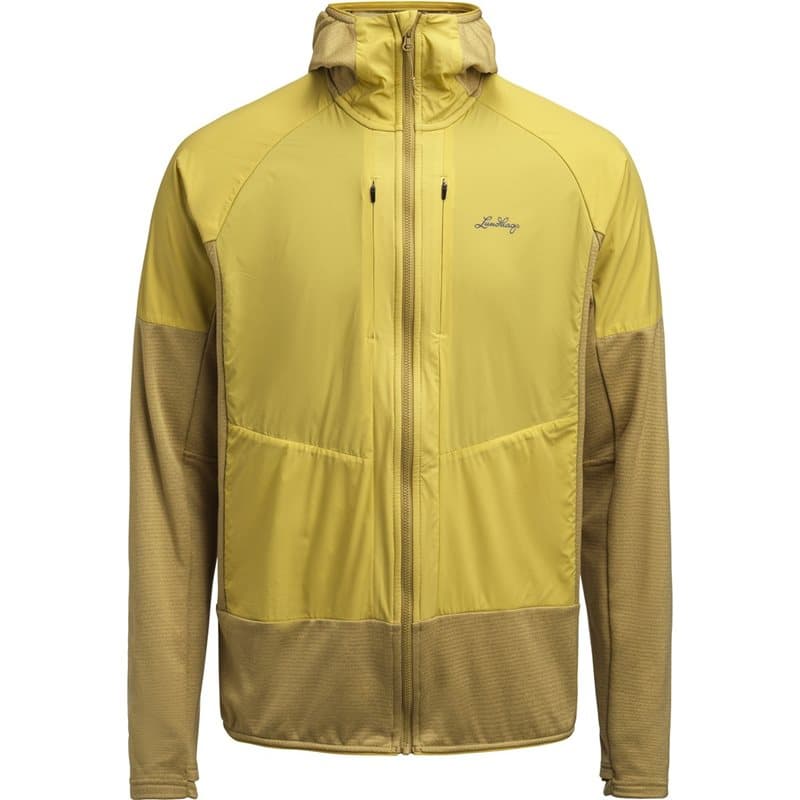 Lundhags Padje Windbreaker Hoodie M Straw/Bamboo