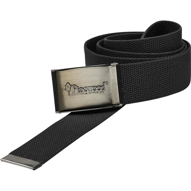 Pinewood Canvas BELT Black