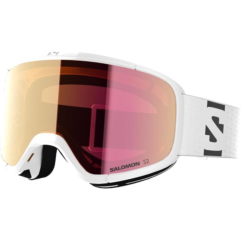 Salomon Goggles Lumi White/Ruby