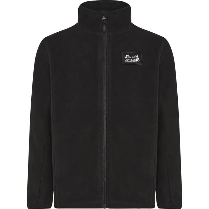 Didriksons Malakit Kids Fz Black