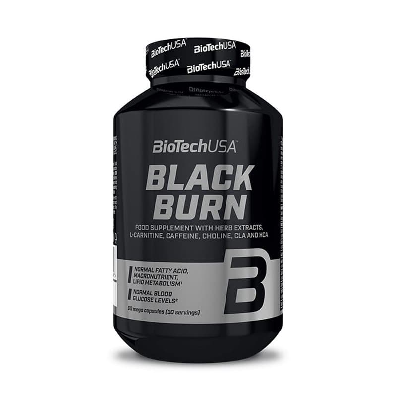 BioTechUSA Black Burn caps, Rasvanpoltto