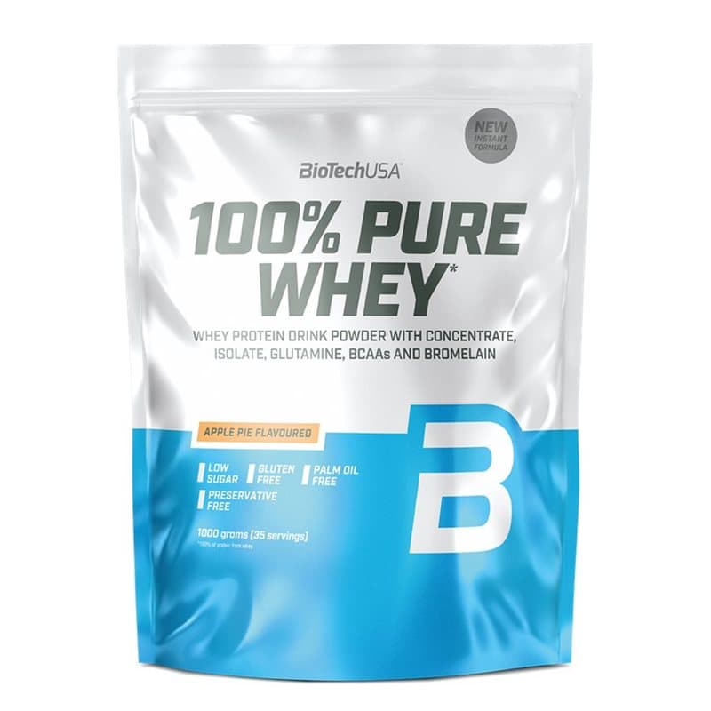 BioTechUSA 100% Pure Whey, Proteiinijauhe