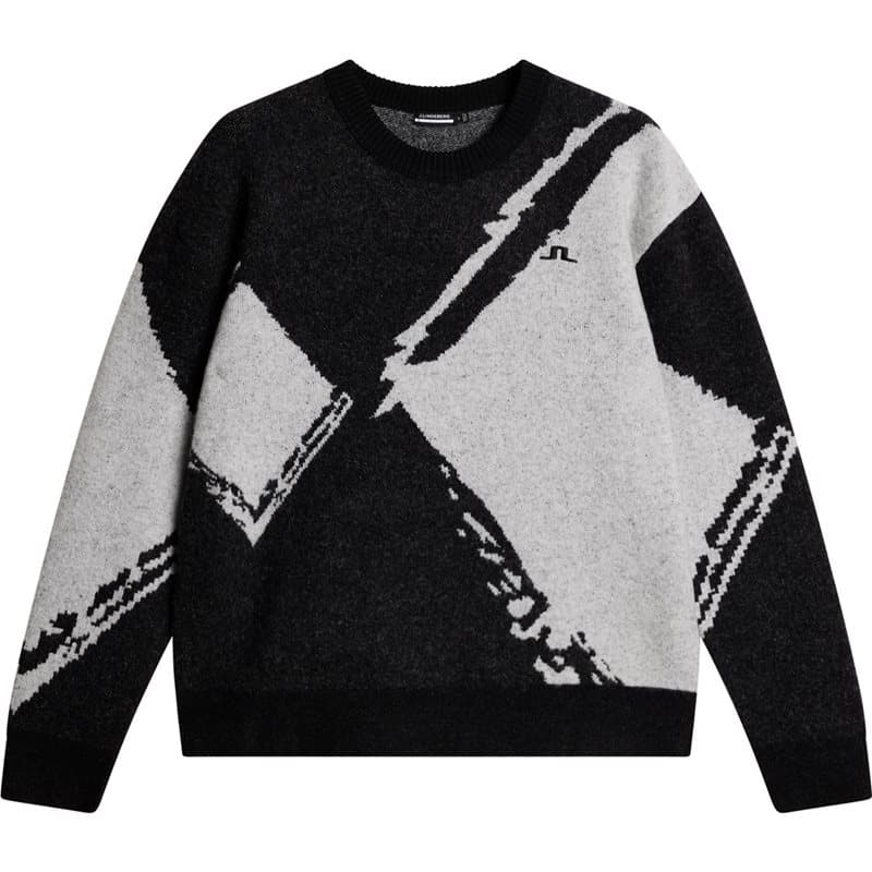 J.Lindeberg Jaxton Knitted Sweater Black