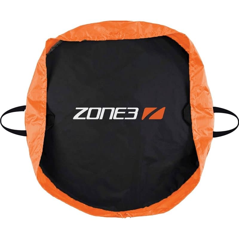 Zone3 Wetsuit Changing Mat -24 Black/Orange