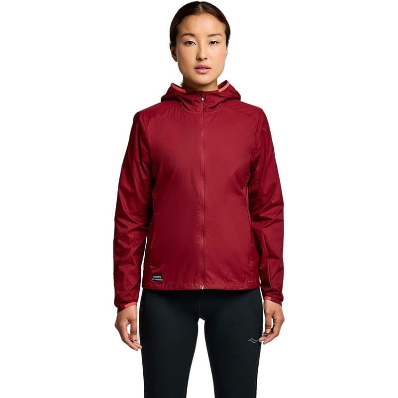 Saucony Peregrine Packaway Jacket W Currant