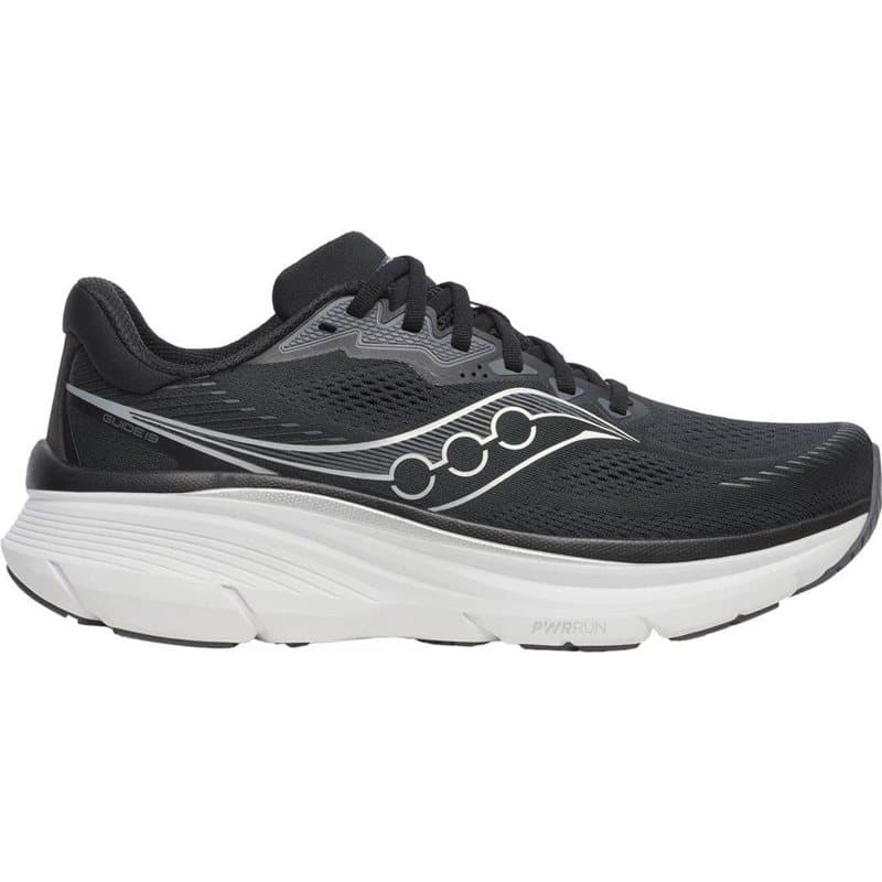Saucony Guide 19 Wide Dam Black/Silver