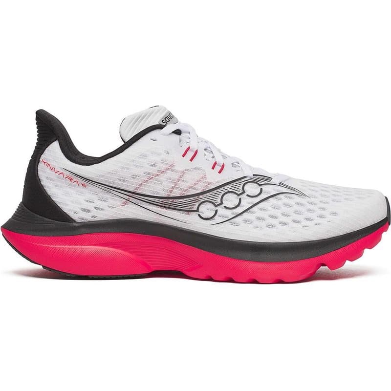 Saucony Kinvara 16 Herr White/Crimson