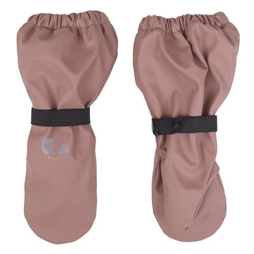 Lindberg Varekil Rain Mitten, Fleece Rose