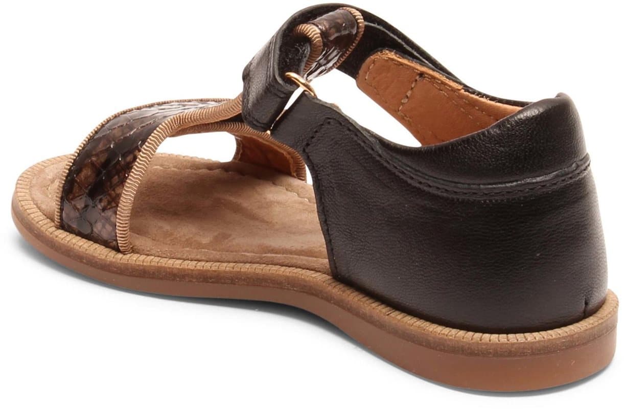 bisgaard Alvia Sandals Kids Charcoal