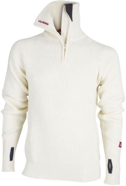Ulvang Rav Sweater W/Zip neulepaita, unisex, W/Zip Vanilla
