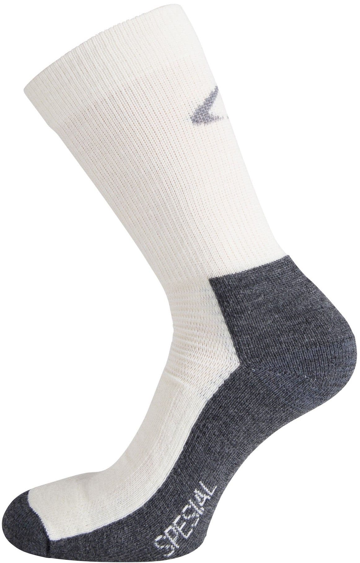 Ulvang Spesial merinosukka, unisex, valkoinen/harmaa