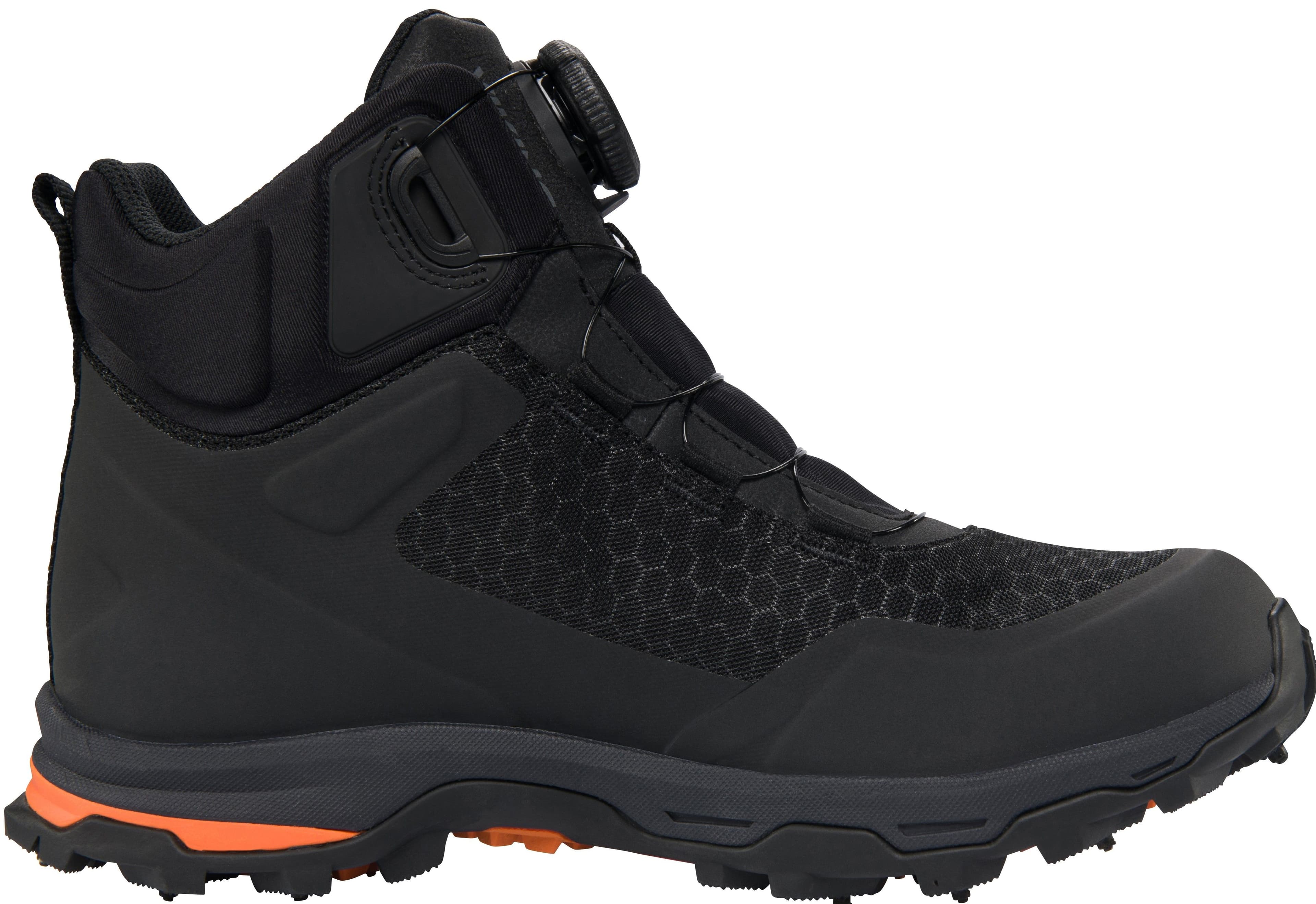 Viking Rask 2 Spikes Mid GTX BOA nastakengät, musta/oranssi