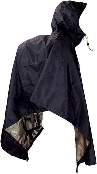 JR Gear Poncho Lite Black