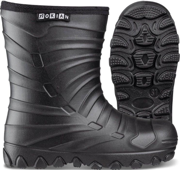 Nokian Kids Winter Light lasten kumisaappaat, musta