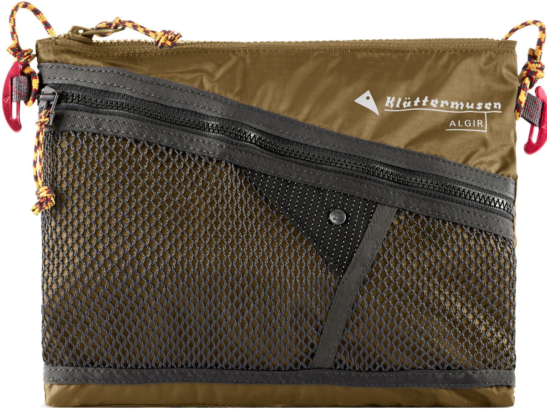 Klättermusen Algir Accessory Bag tarvikelaukku, Medium, Olive