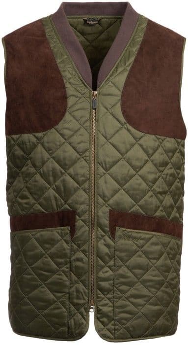 Barbour Keeperwear Gilet liivi, Dark Olive Check
