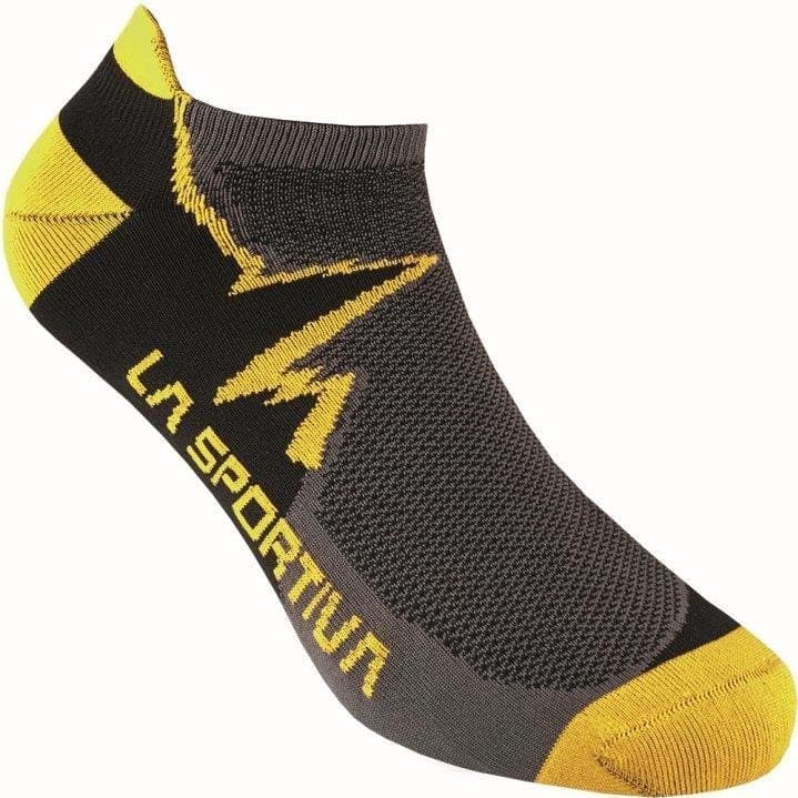 La Sportiva Kiipeilysukat hiili/keltainen