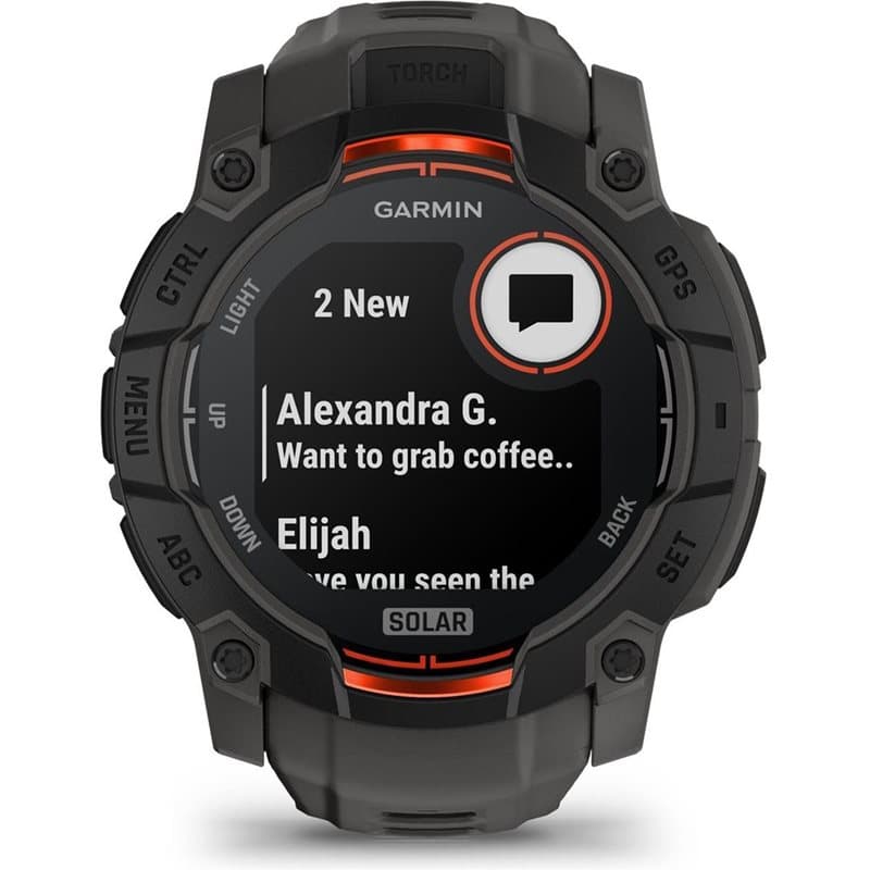 Garmin Instinct 3,50mm,Solar,Spark Orange Bzl