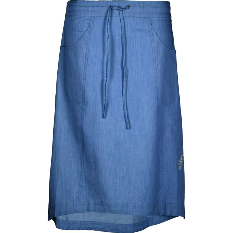 Skhoop Laura Long Skirt Denim