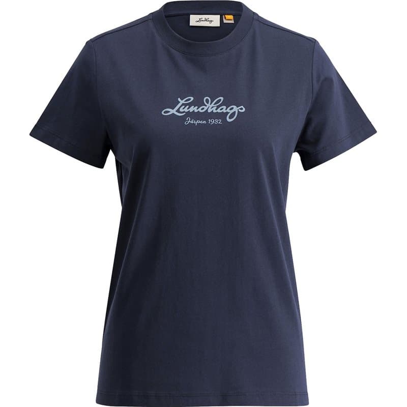 Lundhags Järpen Logo T-shirtW Deep Blue