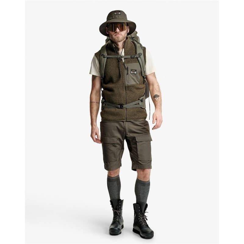 Lundhags Flok Wool Ms Pile Vest Olive