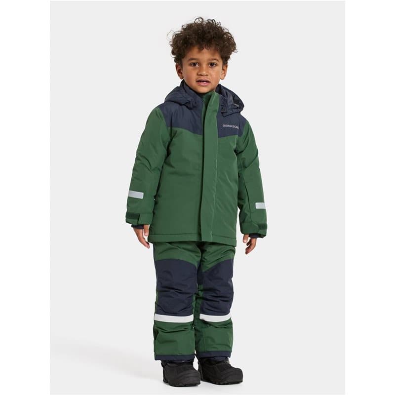 Didriksons Skare Kids Set Pine Green