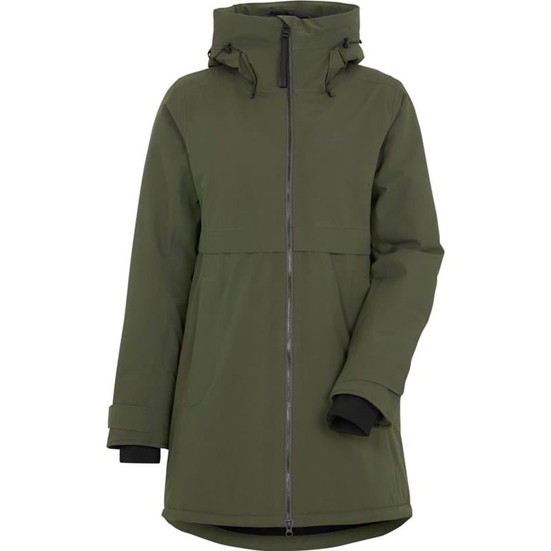 Didriksons Helle Wns Parka 6 Deep Green