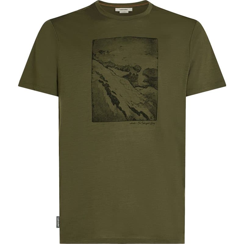 Icebreaker Merino 150 TechLite SS Tee Summit Loden