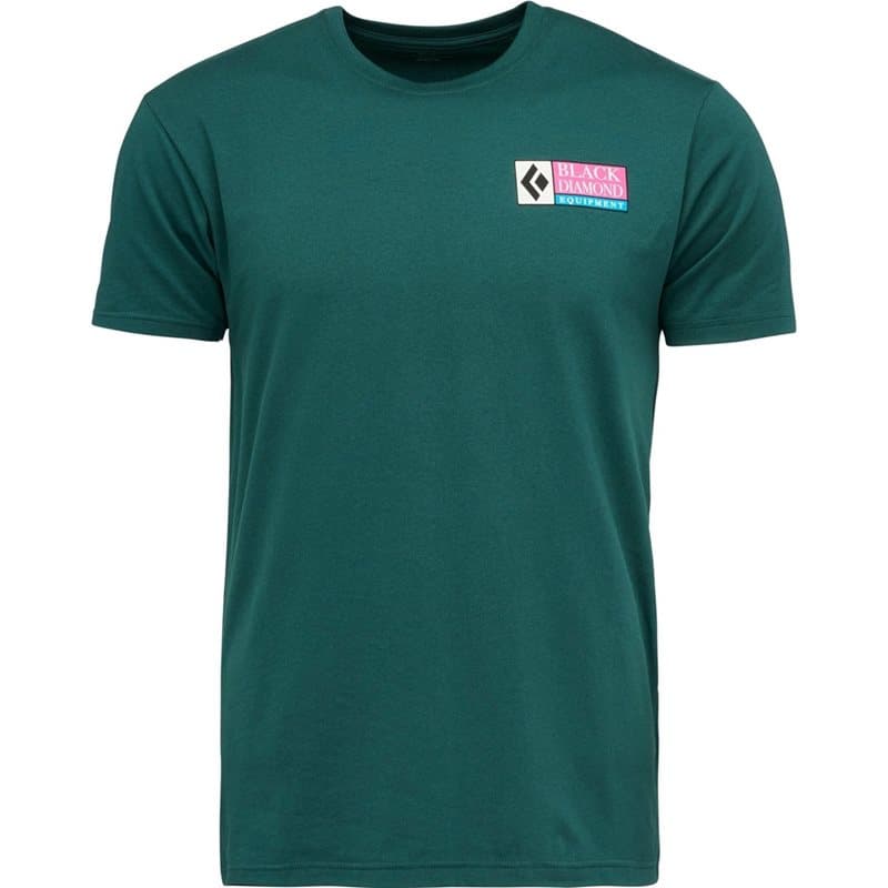 Black Diamond M Bd Winter Ridge Ss Tee Deep Woods