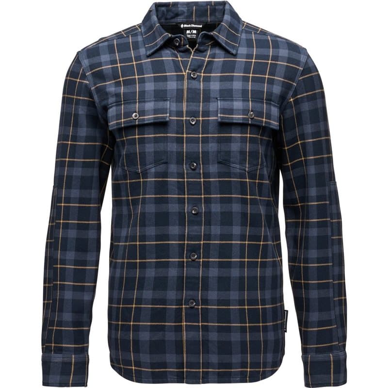 Black Diamond M Project Twill Ls Shirt Charcoal