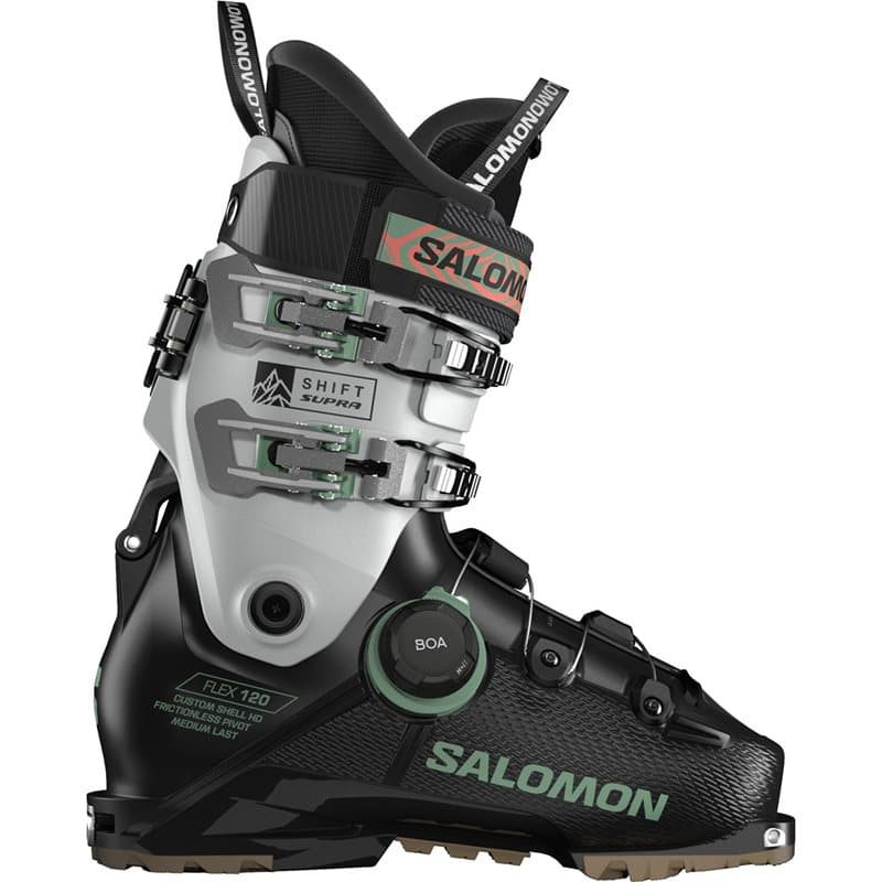 Salomon Shift Supra Boa 120 Black/Cool Gray 5/Shale Green