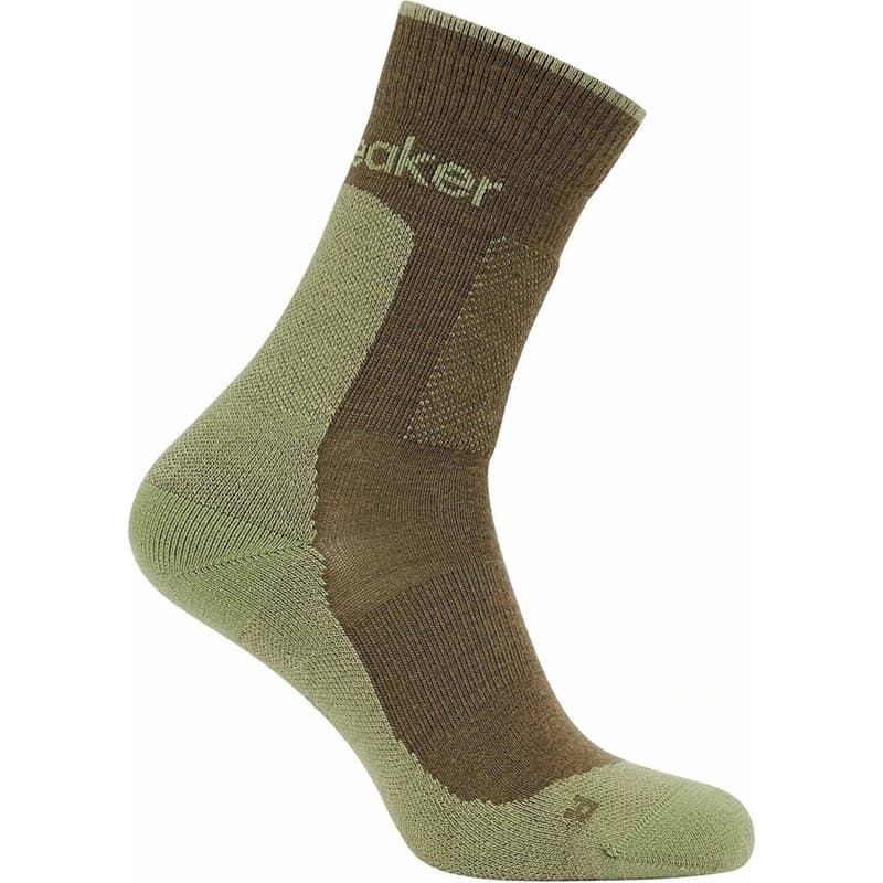 Icebreaker Merino Hike+ Medium Crew Loden/Lichen