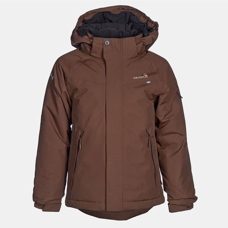 Isbjörn Helicopter Winter Jacket Kidscket Chocolate