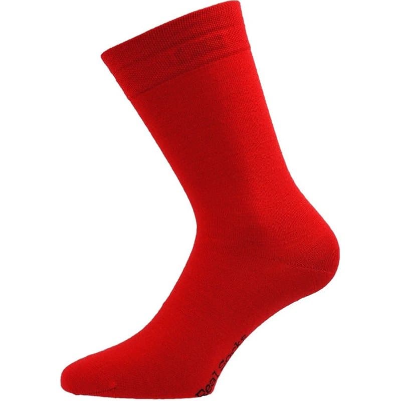 Real Socks Burning Chilli Basic Red
