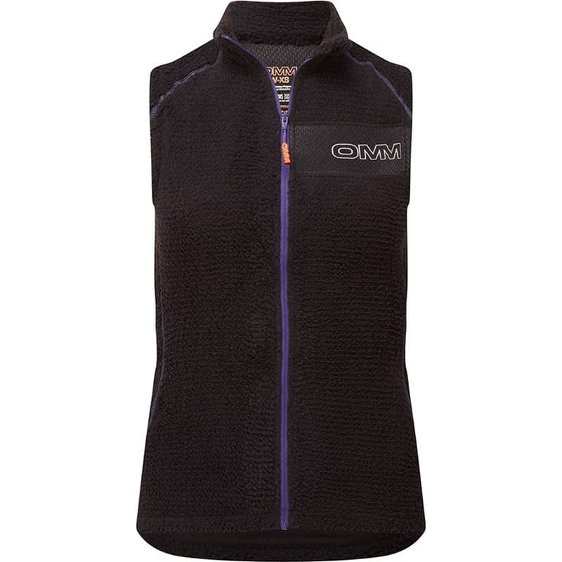 OMM Core Zipped Vest W Black