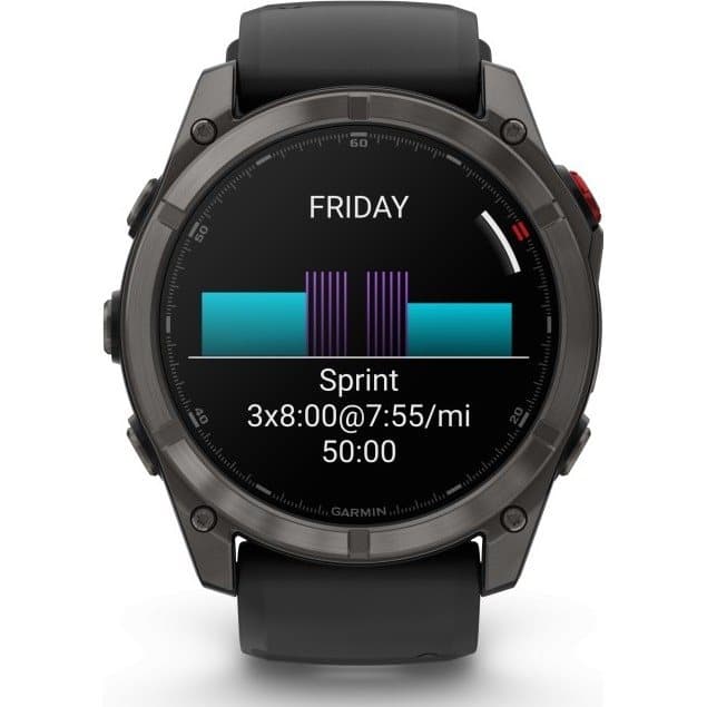 Garmin fenix 8 Pro, LTE 51mm,Saph,CrbnGryTi,Blk