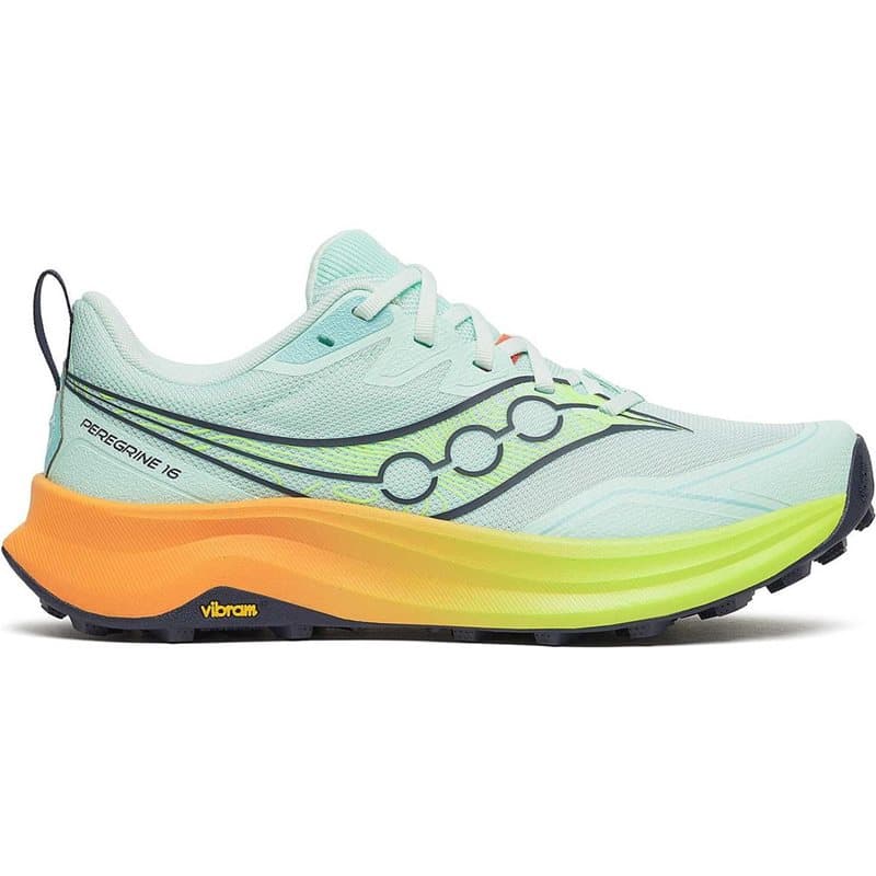 Saucony Peregrine 16 Dam Aqua/Citron