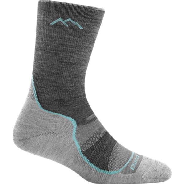 Darn Tough Light Hiker Micro Crew Lightweight WithCushion Slate
