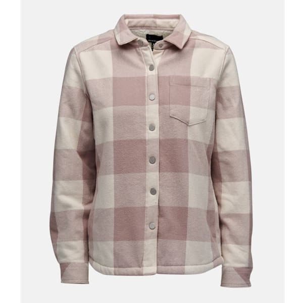 Black Diamond W Project Lined Flannel Pale Mauve/Off White Plaid