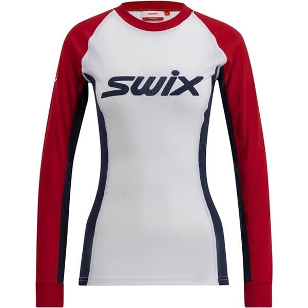 Swix Racex Classic Long Sleeve W Swix Red/Bright White