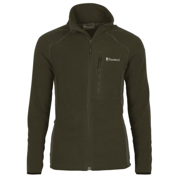 Pinewood Air Vent Fleece JktW Mossgreen