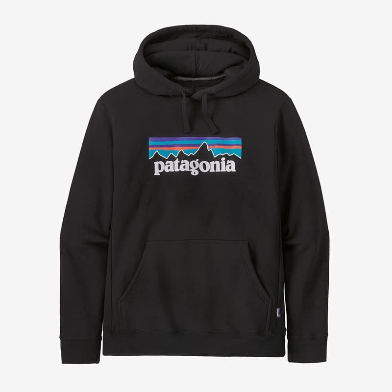 Patagonia P-6 Logo Uprisal Hoody Black