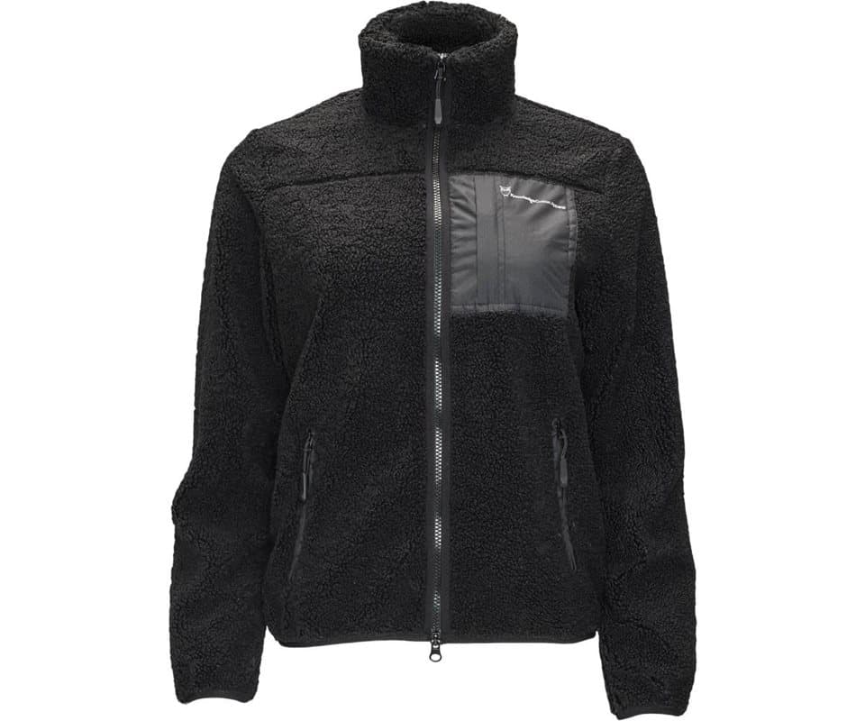 KnowledgeCotton Apparel Betony Teddy High Neck Zip Jacket