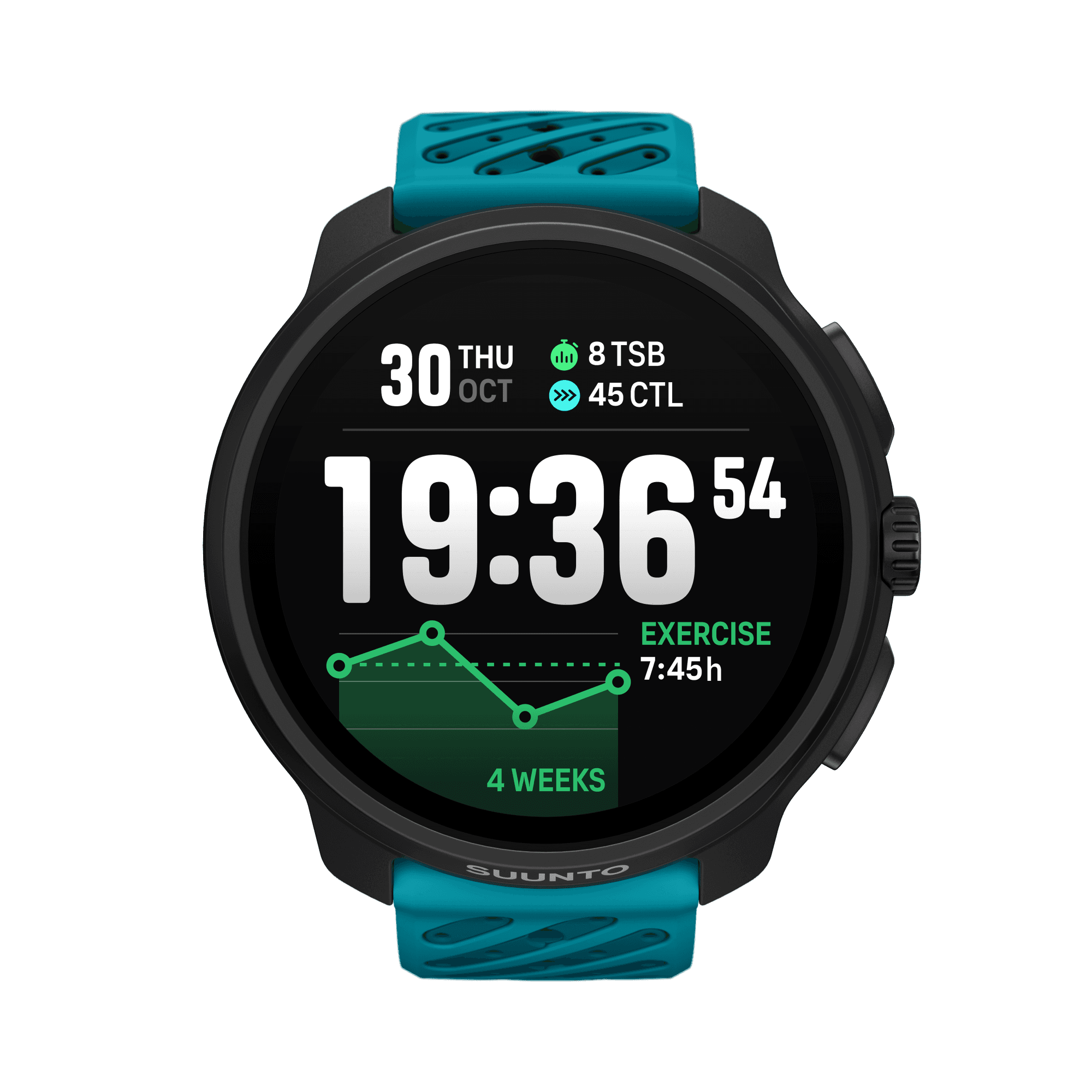 Suunto Race 2 Stainless Steel Wave Blue
