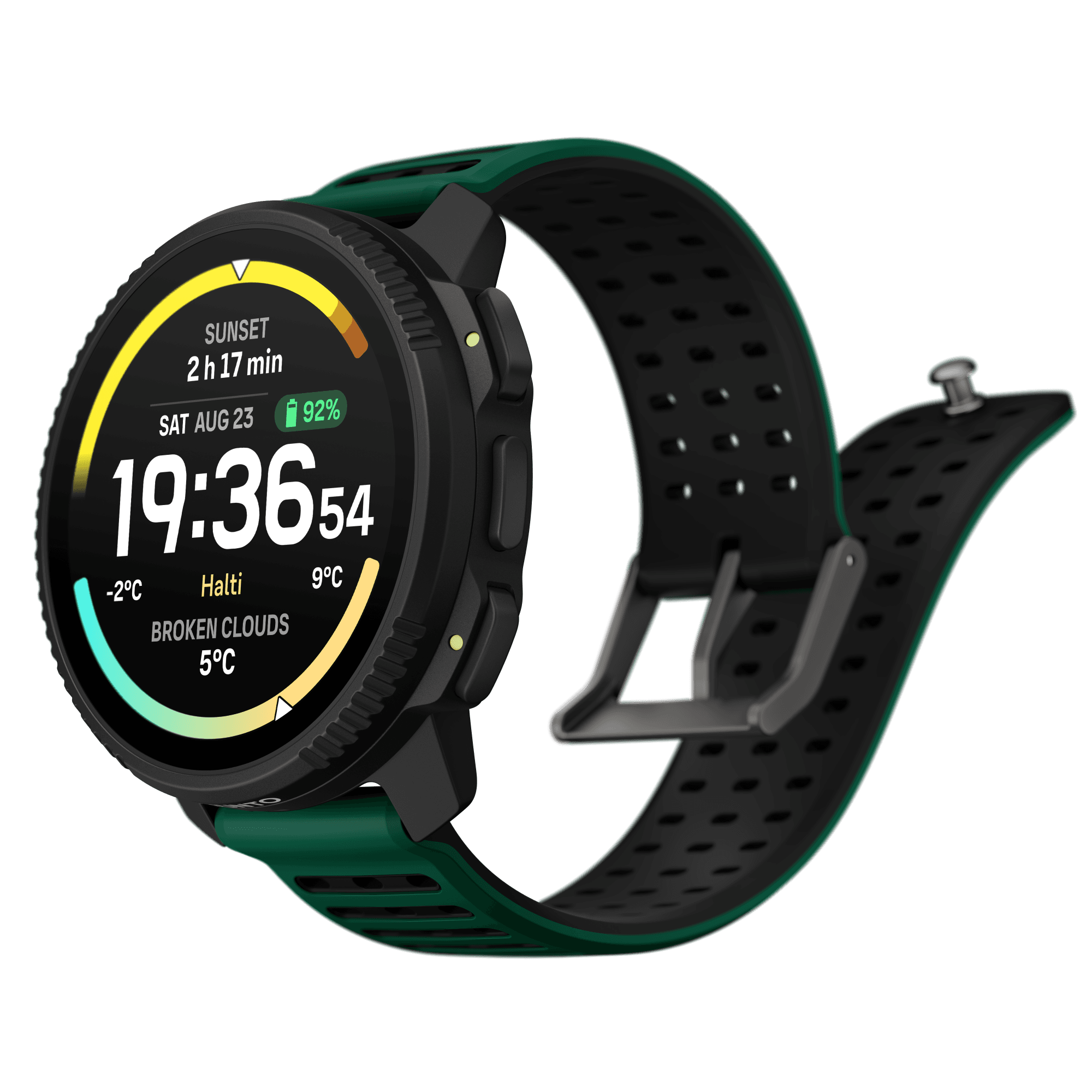 Suunto Vertical 2 Pine Green Stainless Steel