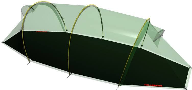 Hilleberg Kaitum 4 Footprint