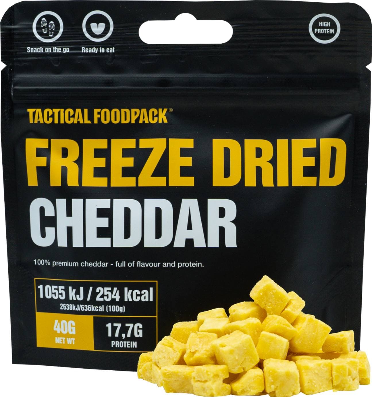 Tactical Foodpack Cheddar Snack 40g